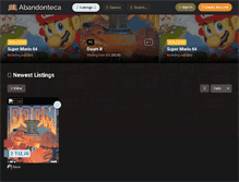 Tablet Screenshot of abandonteca.com